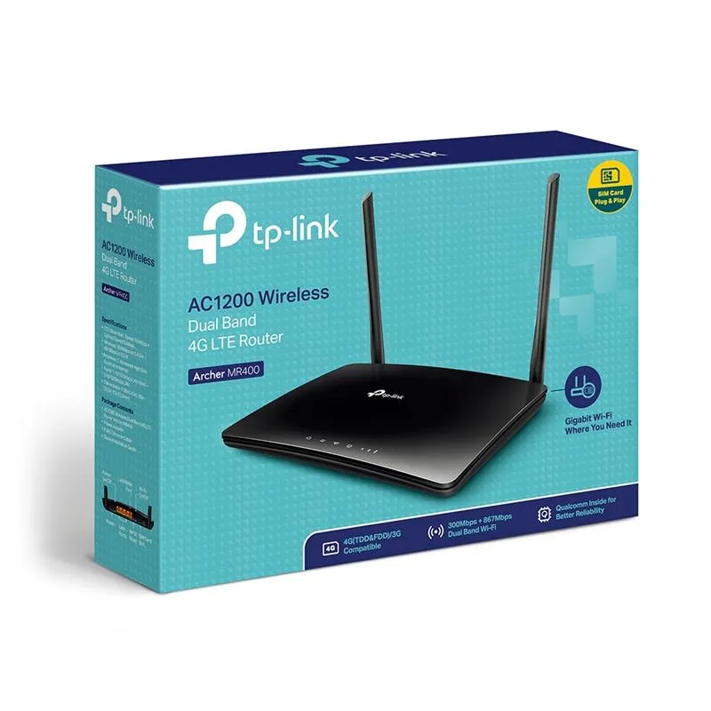 Бездротовий маршрутизатор TP-Link Archer MR400 - мініатюра 6