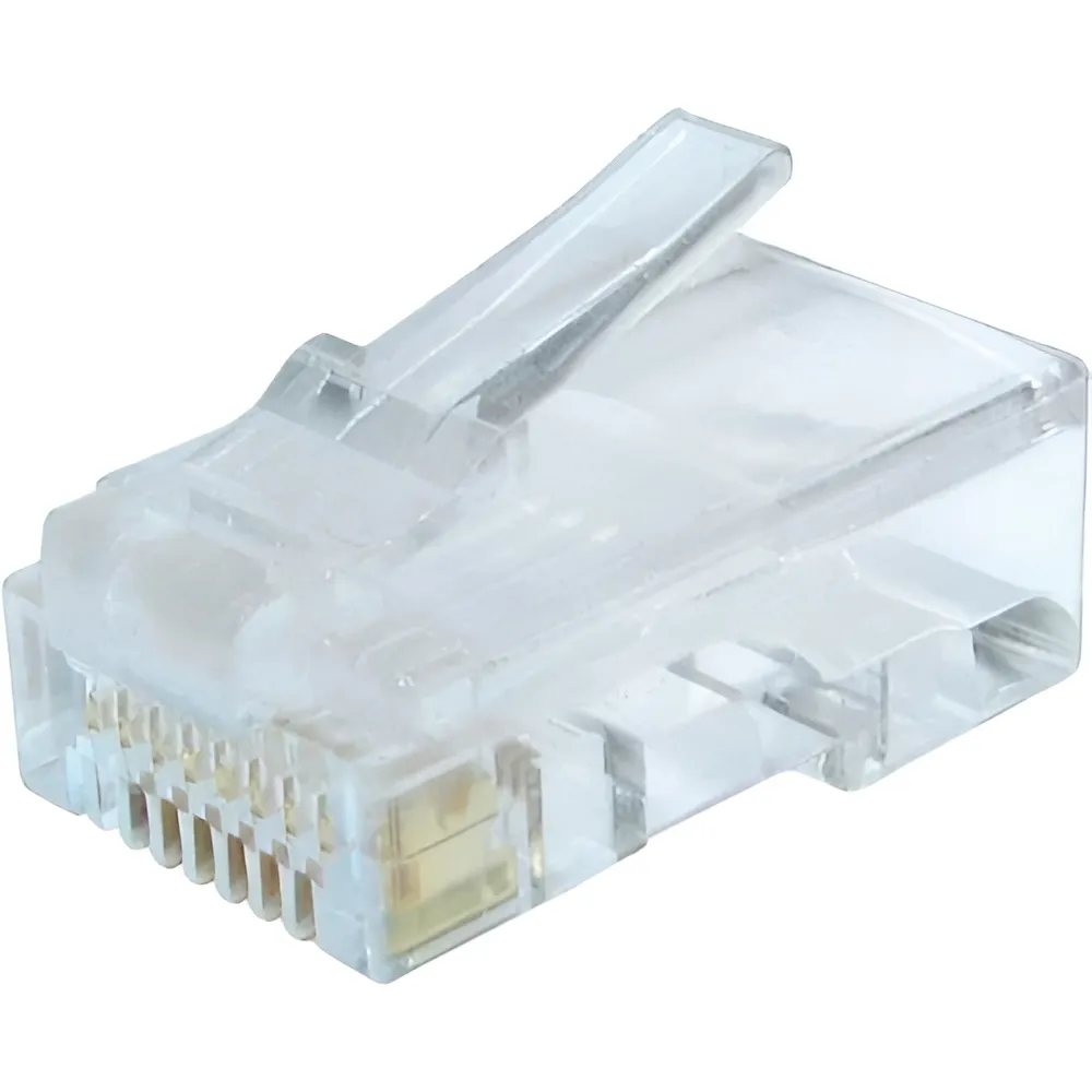 Конектор RJ 45 Cablexpert (LC-8P8C-002/10) 8P8C, Cat.6, із позолоченими контактами (10 шт/уп) - зображення 1