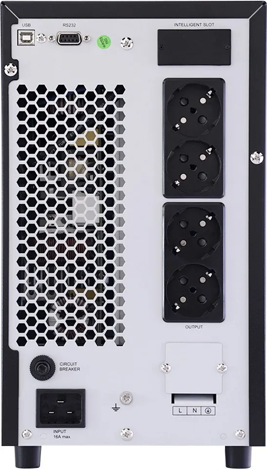 Джерело безперебійного живлення NJOY Aten Pro 3000 (PWUP-OL300AP-AZ01B) - мініатюра 8