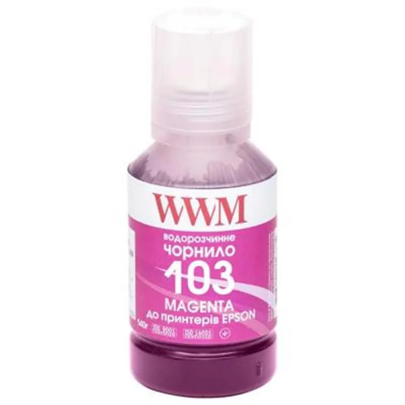Чорнило WWM Epson L3100/3110/3150 (Magenta) (E103M) 140г - зображення 1