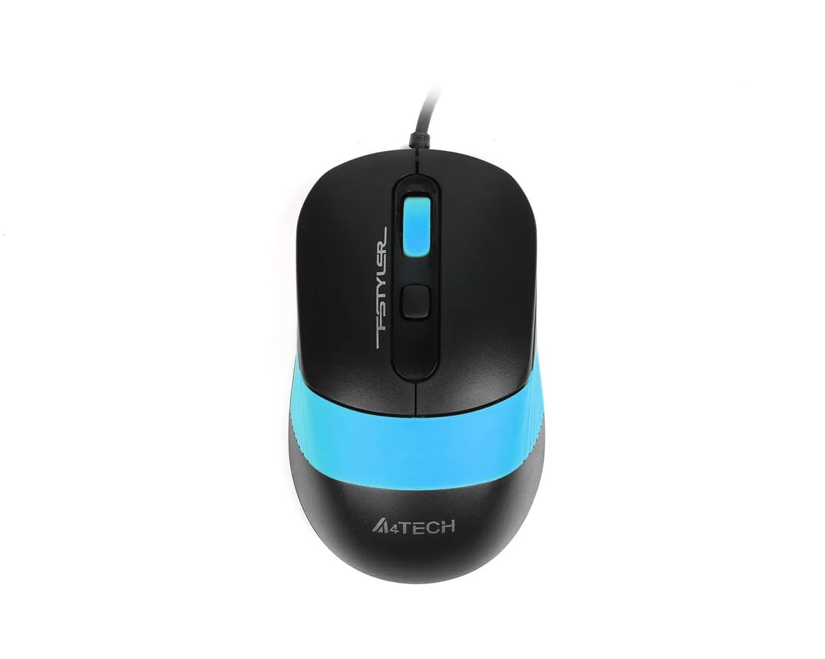 Комплект (клавіатура, миша) A4Tech F1010 Black/Blue - мініатюра 3