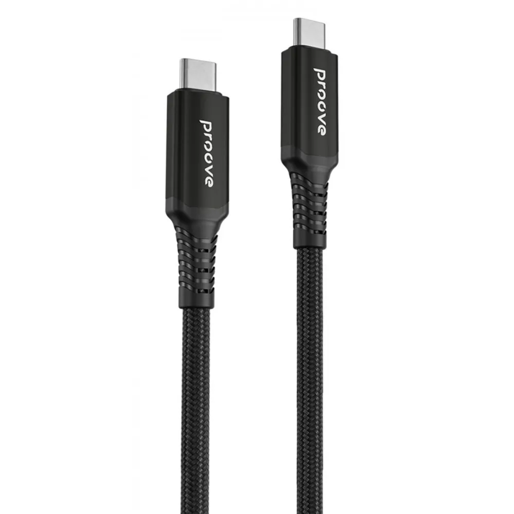 Кабель Proove Speed Line USB-C - USB-С 240W 1m Black (CCSL60002201) - зображення 1