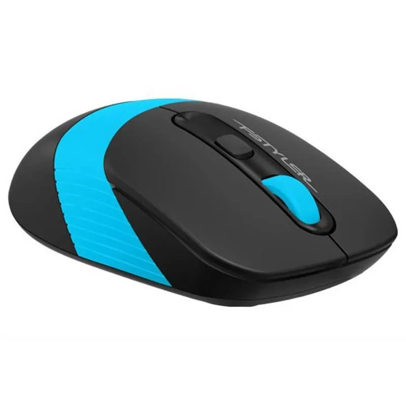 Миша бездротова A4Tech FG10 Black/Blue USB - зображення 1