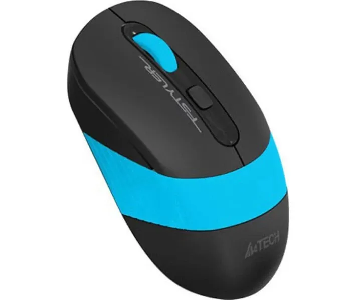 Миша бездротова A4Tech FG10 Black/Blue USB - мініатюра 3
