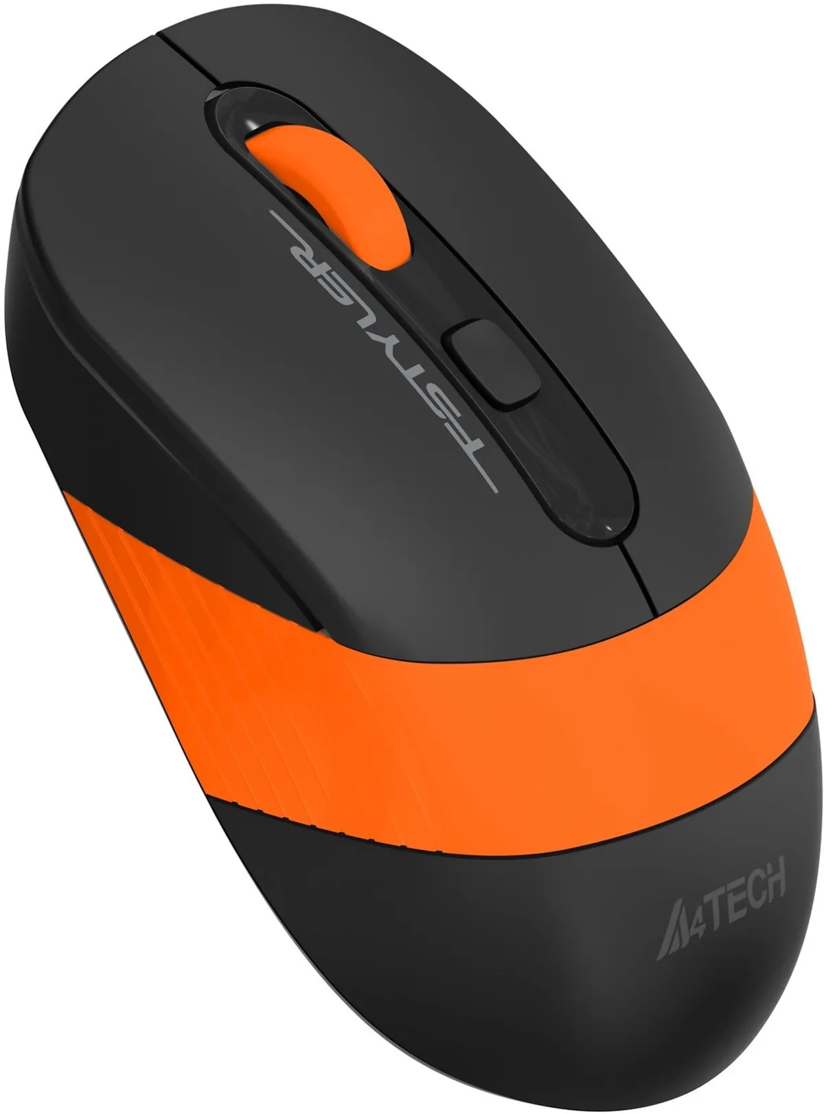 Миша бездротова A4Tech FG10 Black/Orange USB - зображення 1