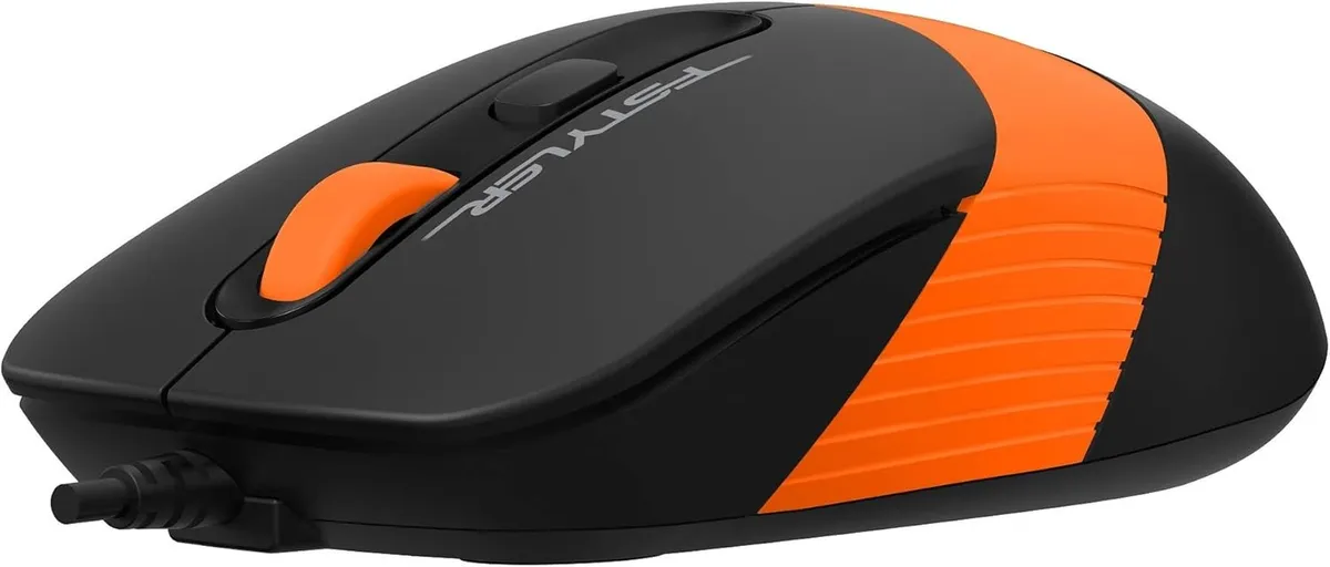 Миша A4Tech FM10 Black/Orange - мініатюра 3