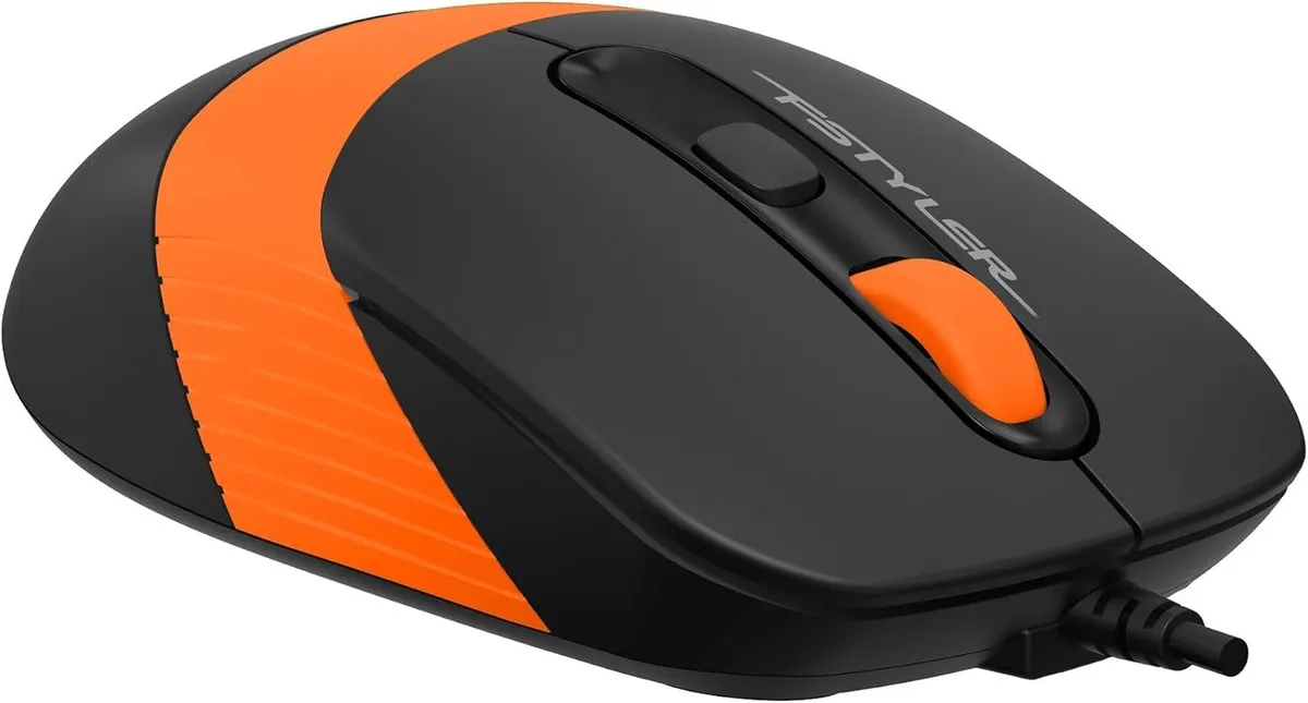 Миша A4Tech FM10 Black/Orange - мініатюра 6