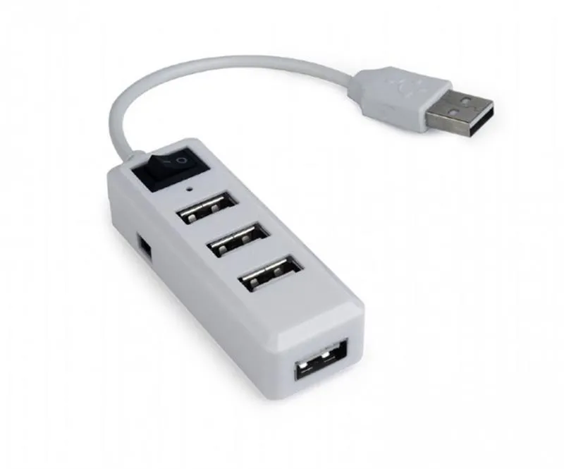 USB-хаб Gembird UHB-U2P4-21 4 ports White - мініатюра 2