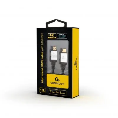 Кабель Cablexpert HDMI - HDMI V 2.0 (M/M), 1 м, чорний/сірий (CCB-HDMIL-1M) коробка - мініатюра 2