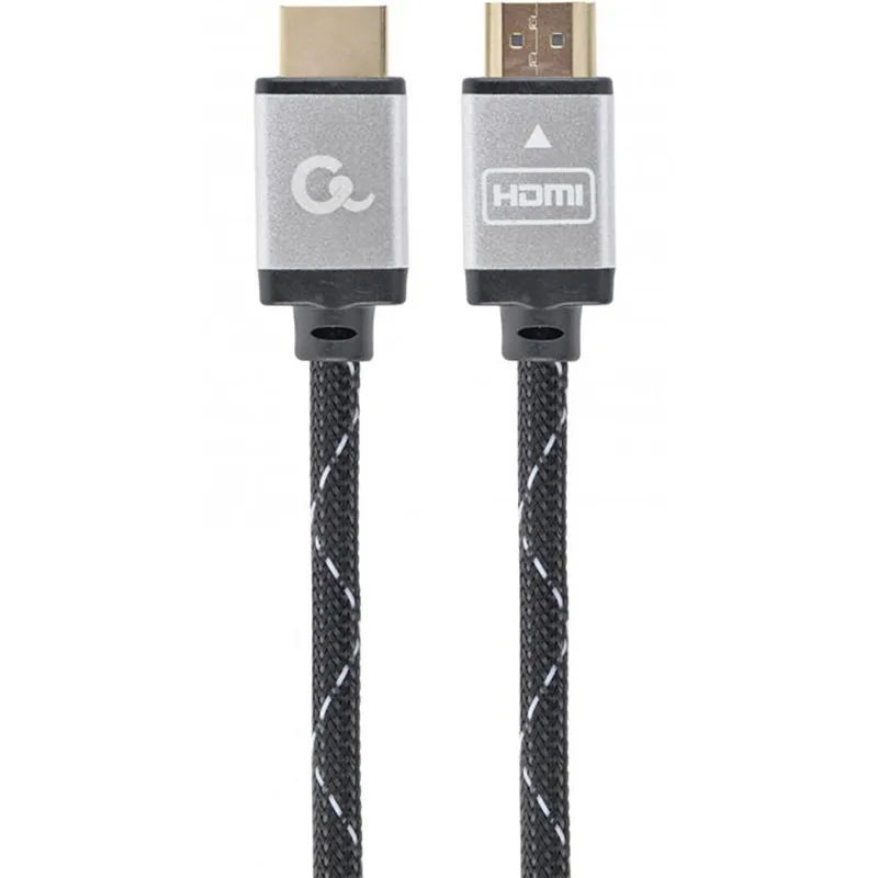 Кабель Cablexpert HDMI - HDMI V 1.4 (M/M), 5 м, чорний/сірий (CCB-HDMIL-5M) коробка - мініатюра 4