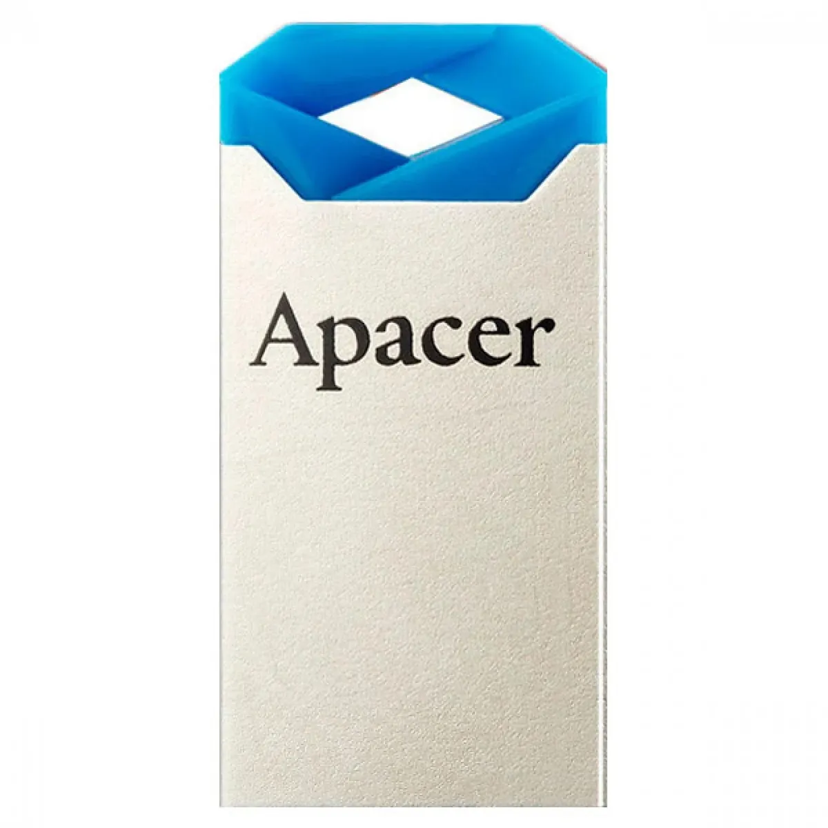 Флеш-накопичувач USB 64GB Apacer AH111 Silver/Blue (AP64GAH111U-1) - зображення 1