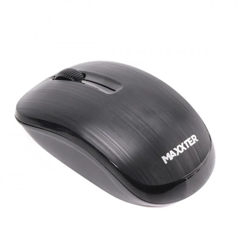 Миша бездротова Maxxter Mr-333 Black - мініатюра 2