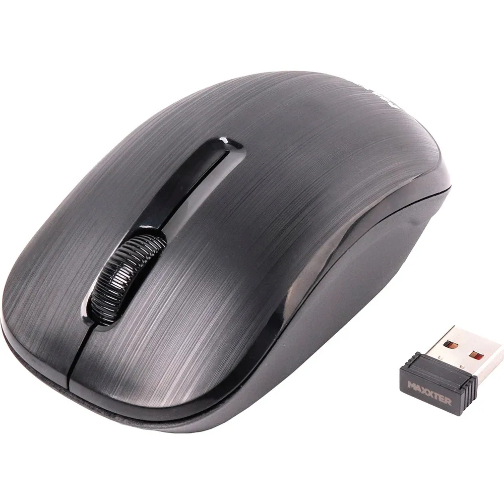 Миша бездротова Maxxter Mr-333 Black - мініатюра 4