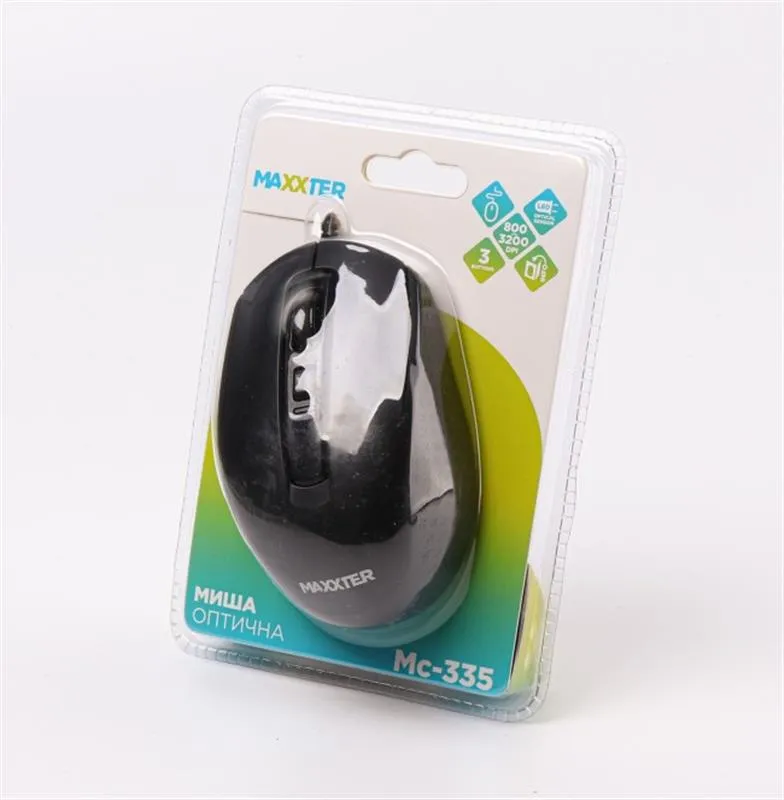 Миша Maxxter Mc-335 Black - мініатюра 4