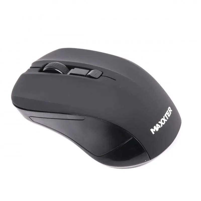 Миша бездротова Maxxter Mr-337 Black - мініатюра 2