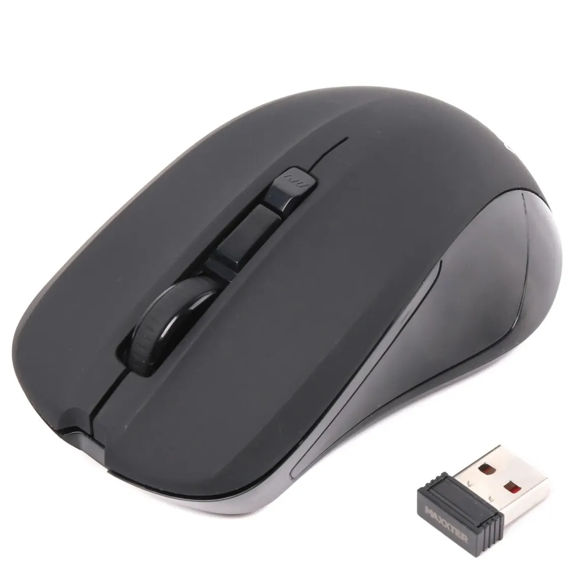 Миша бездротова Maxxter Mr-337 Black - мініатюра 4