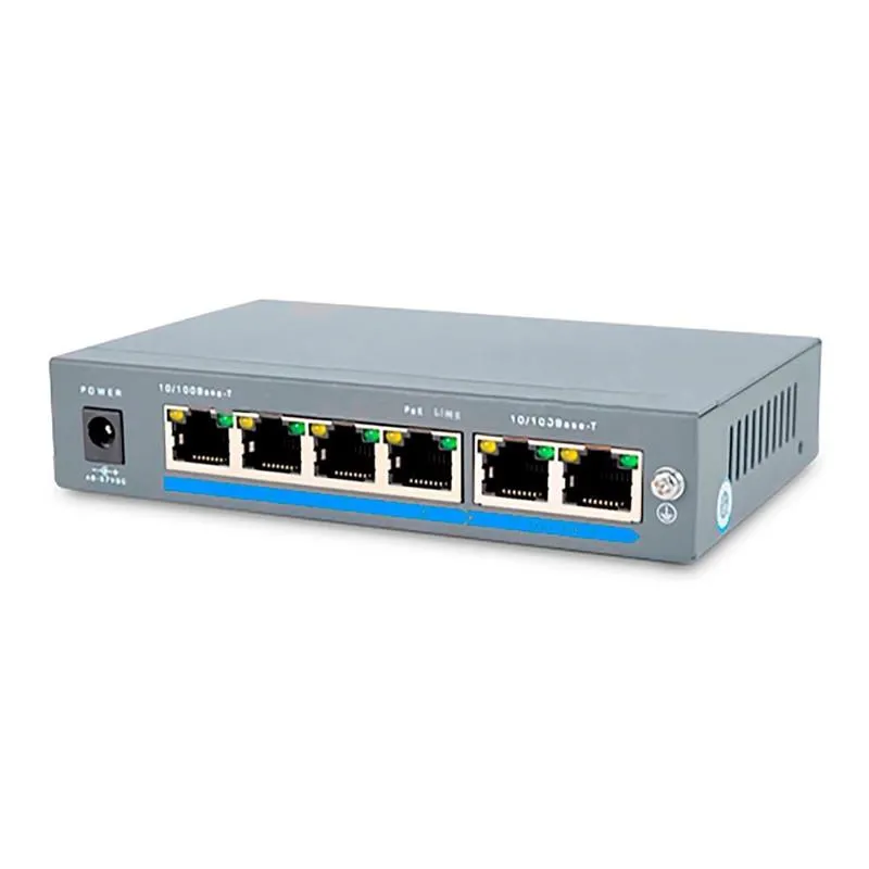 POE комутатор ATIS PoE-1006-4P/250m - зображення 1