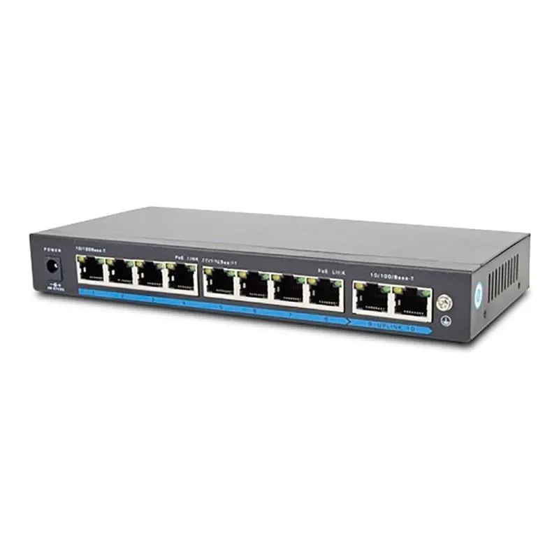 POE комутатор ATIS PoE-1010-8P/250m - мініатюра 2