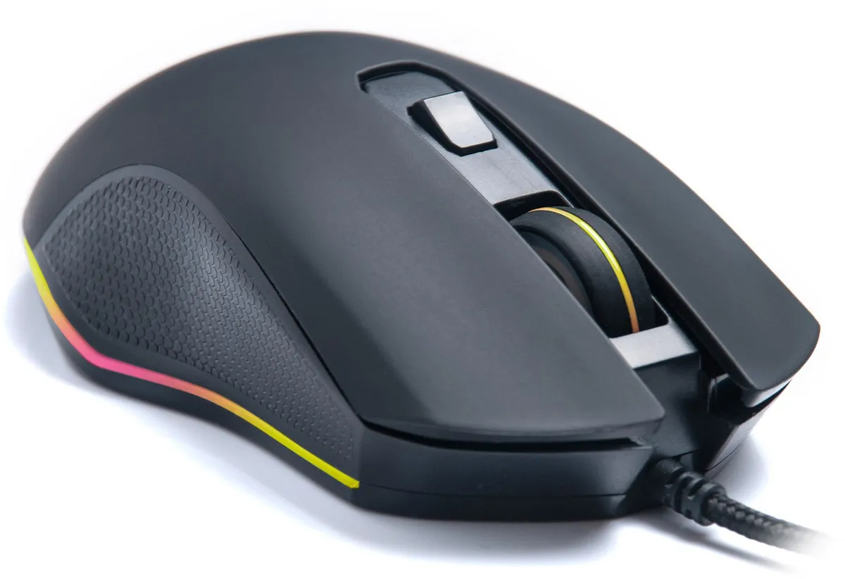 Миша REAL-EL RM-550 Black (EL123200027) - мініатюра 3