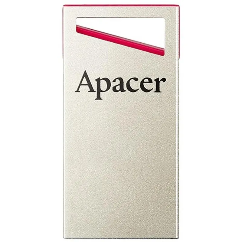 Флеш-накопичувач USB 64GB Apacer AH112 Gold/Red (AP64GAH112R-1) - зображення 1