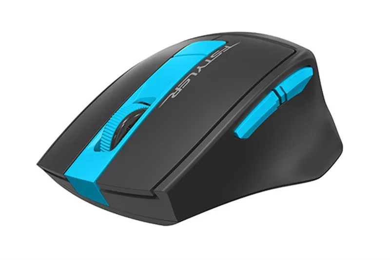 Миша бездротова A4Tech FG30 Black/Blue USB - мініатюра 2