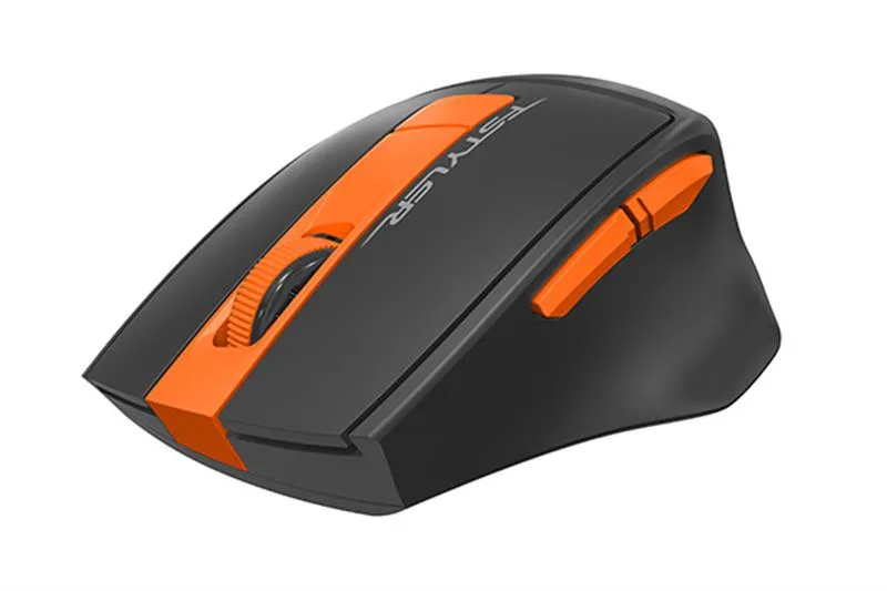 Миша бездротова A4Tech FG30 Black/Orange USB - мініатюра 3