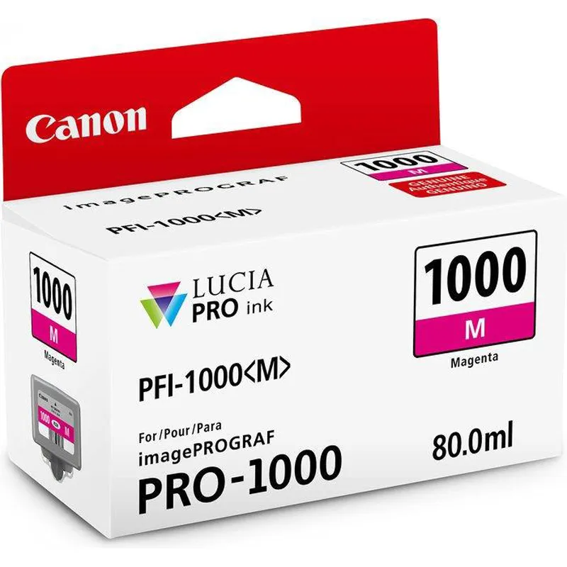 Картридж Canon (PFI-1000M) Pixma Pro 1000 (0548C001) Magenta - зображення 1