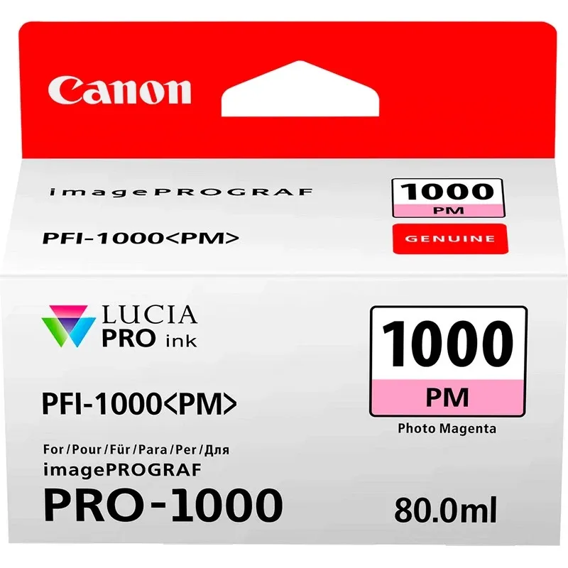 Картридж Canon (PFI-1000PM) Pixma Pro 1000 (0551C001) Photo Magenta - мініатюра 2