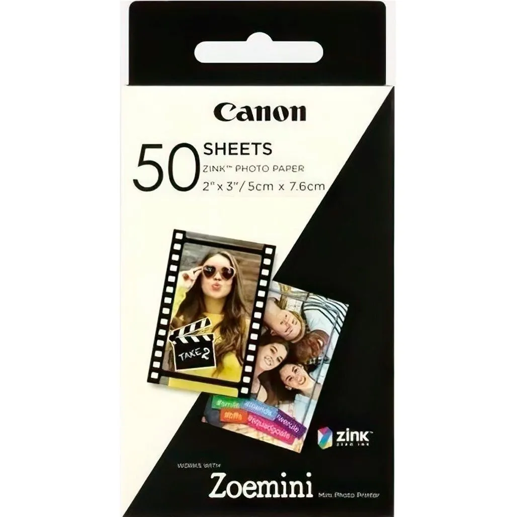 Фотопапір Canon (ZP-2030) Zink 5x7.6cм 50арк (3215C002) - зображення 1