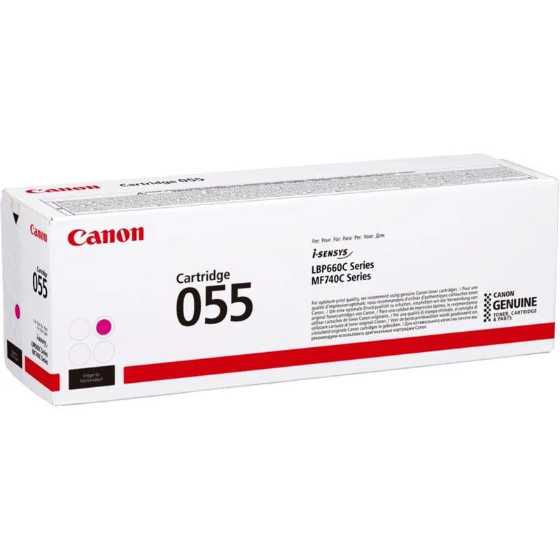Картридж Canon 055 LBP664Cx/663Cdw/MF742Cdw/744Cdw/746Cx Magenta (3014C002) - зображення 1