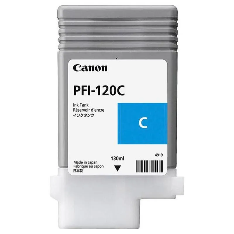 Картридж CANON (PFI-120C) iPF200/205/300/305, Cyan (2886C001) - зображення 1