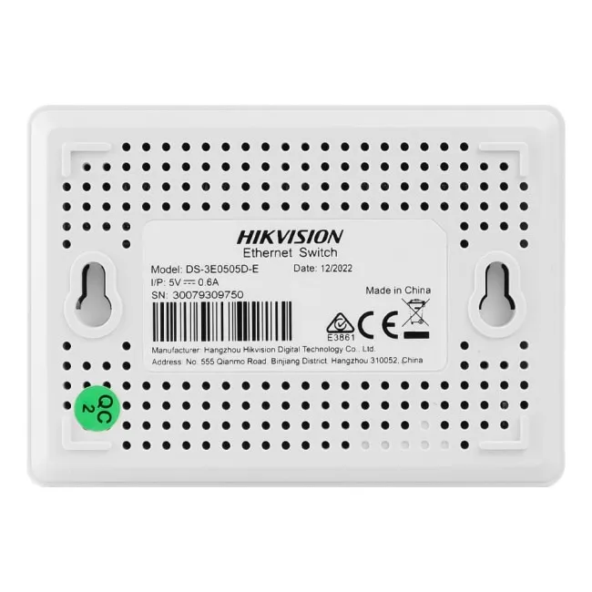 Комутатор Hikvision DS-3E0505D-E - мініатюра 7