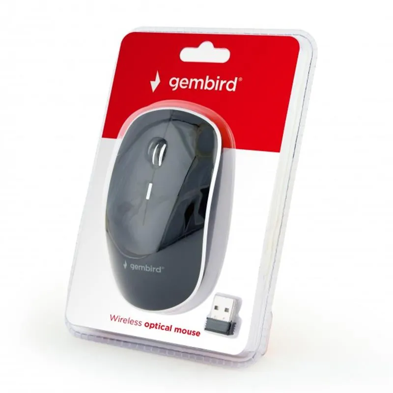 Миша бездротова Gembird MUSW-4B-01 Black USB - мініатюра 3