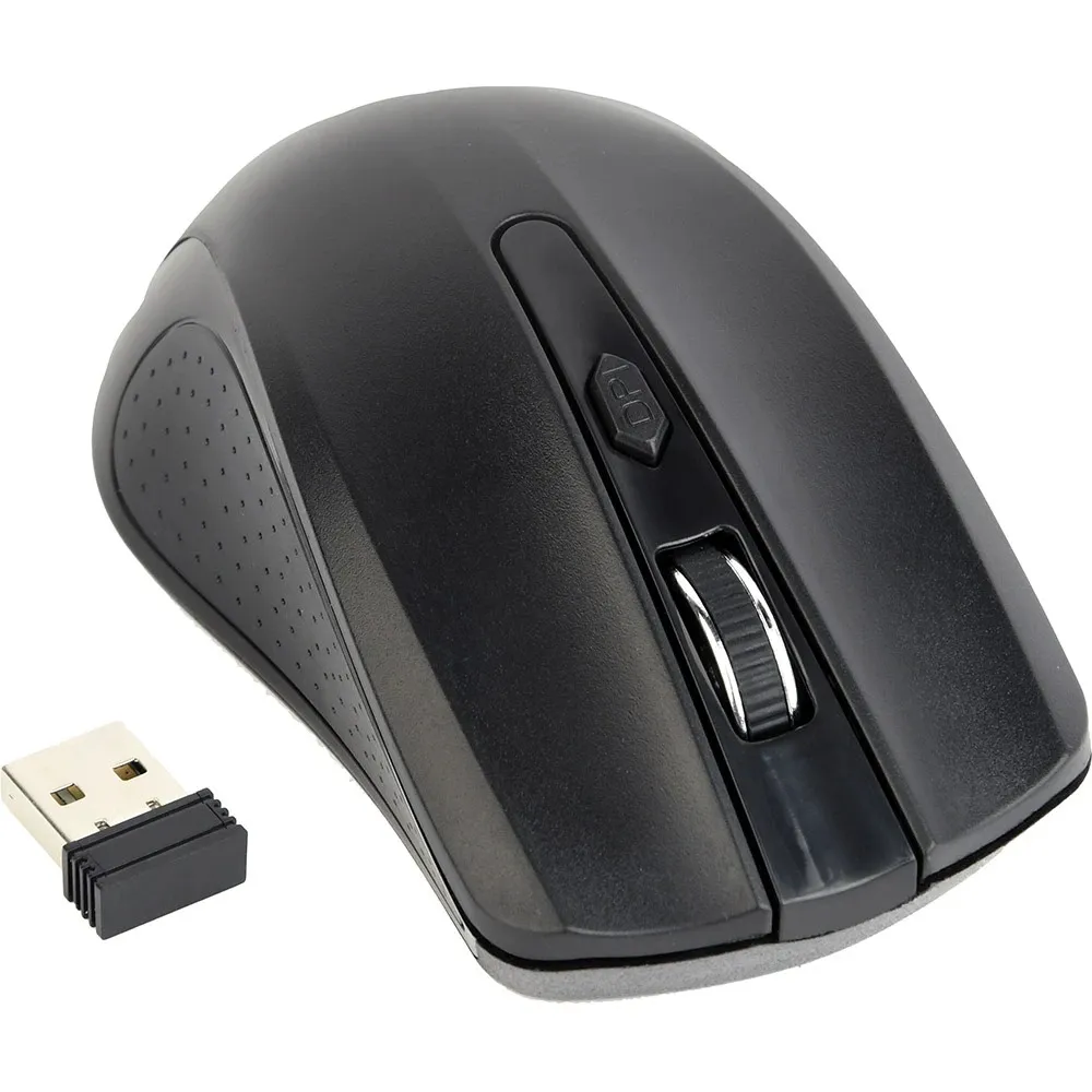 Миша бездротова Gembird MUSW-4B-04 Black - мініатюра 3