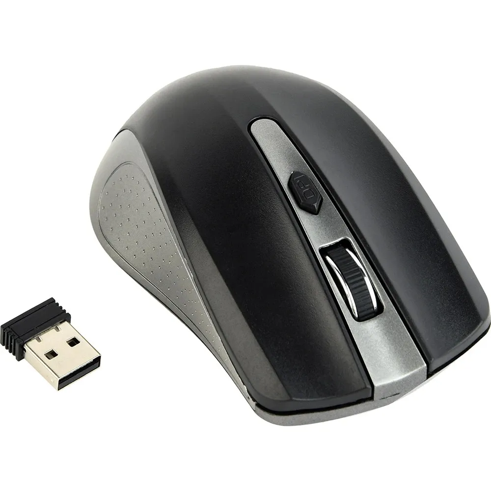 Миша бездротова Gembird MUSW-4B-04-GB Grey/Black - мініатюра 3