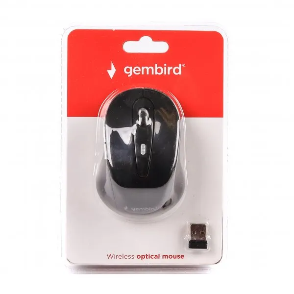 Миша бездротова Gembird MUSW-6B-01 Black - мініатюра 4