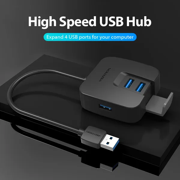 USB-хаб Vention CHBBD 4 ports - мініатюра 2