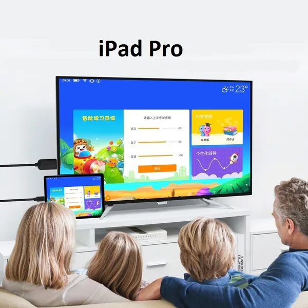 Адаптер-кабель Vention USB Type-C - HDMI (M/M), 2 м, Black (CGUBH) - мініатюра 5