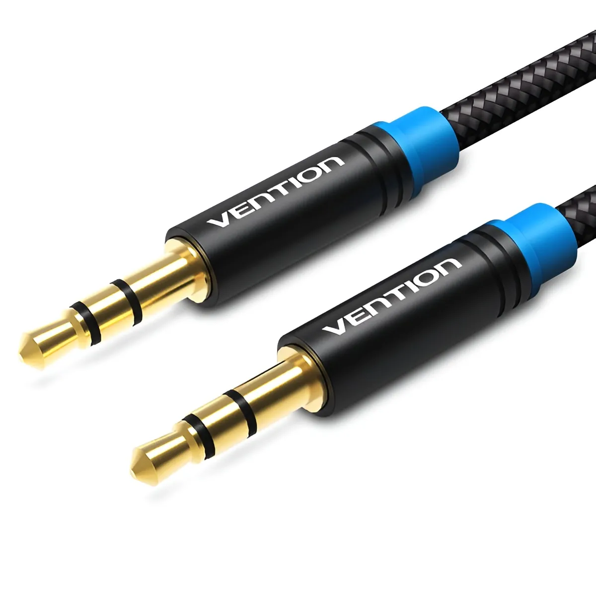 Кабель Vention 3.5 мм - 3.5 мм (M/M), 1 м, Black (P350AC100-B-M) - мініатюра 6