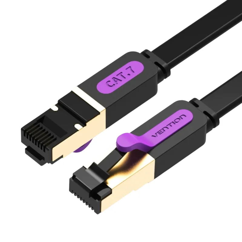 Патч-корд Vention CAT7 SFTP Ethernet, 3 m, Black (ICABI) - мініатюра 6