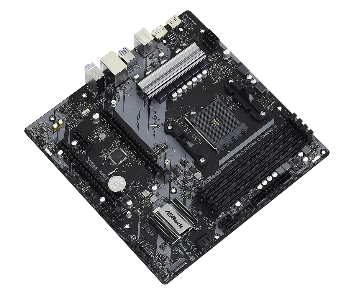 Материнська плата ASRock B550M Phantom Gaming 4 Socket AM4 - мініатюра 3