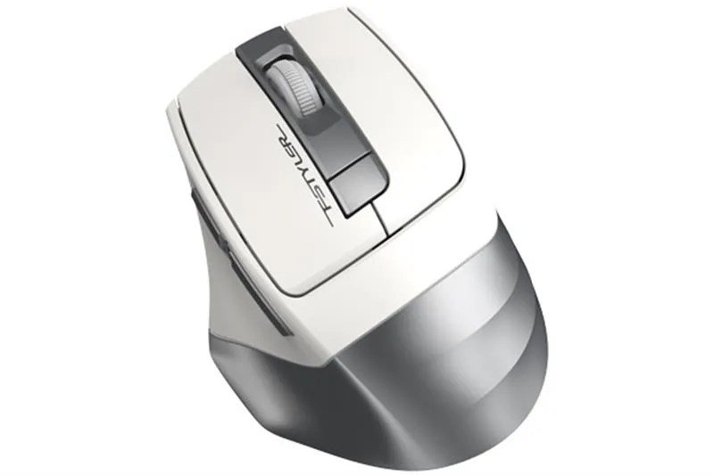 Миша бездротова A4Tech FG35 Silver USB - зображення 1