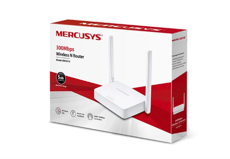 Бездротовий маршрутизатор Mercusys MW301R - мініатюра 3