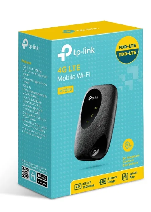 Бездротовий 3G/4G маршрутизатор TP-Link M7200 - мініатюра 4