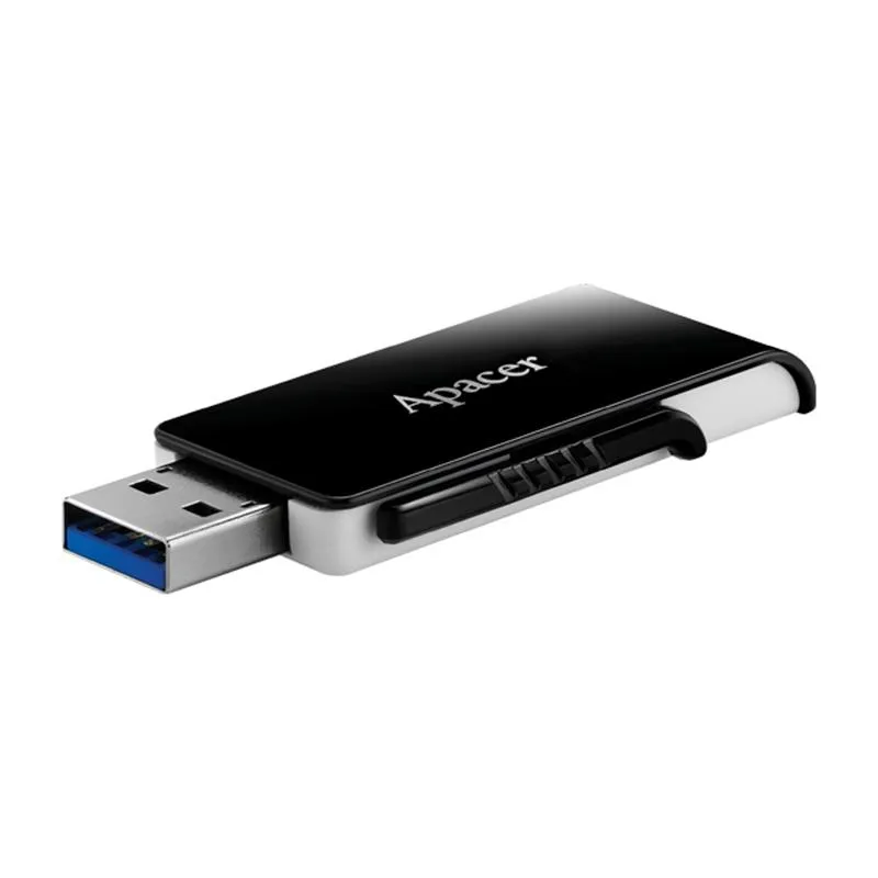 Флеш-накопичувач USB3.2 128GB Apacer AH350 Black (AP128GAH350B-1) - мініатюра 2