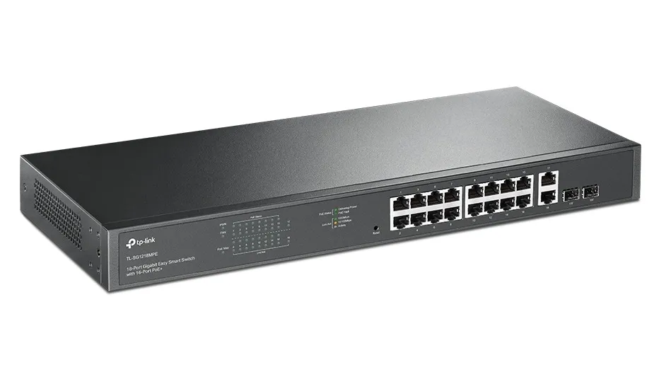 Комутатор TP-Link TL-SG1218MPE - зображення 1