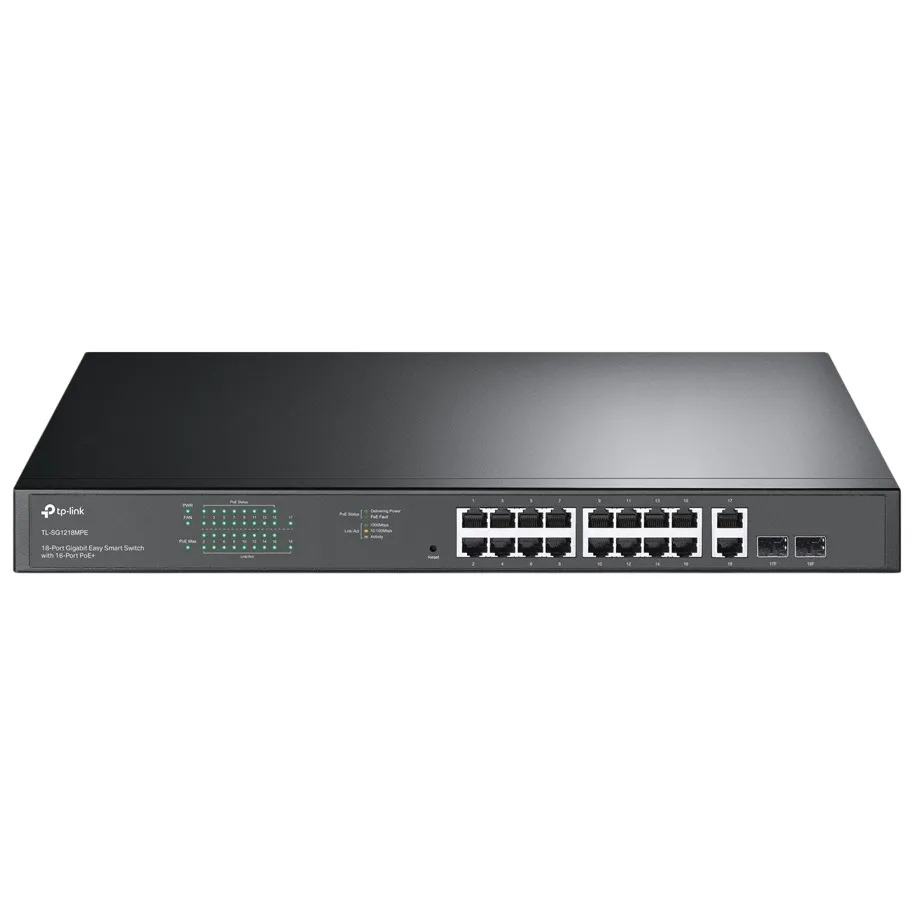 Комутатор TP-Link TL-SG1218MPE - мініатюра 3
