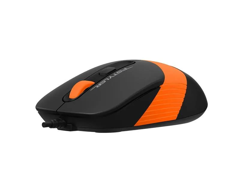 Миша A4Tech FM10S Orange/Black USB - мініатюра 2