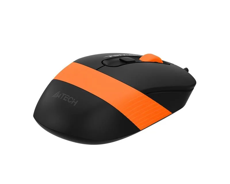 Миша A4Tech FM10S Orange/Black USB - мініатюра 5