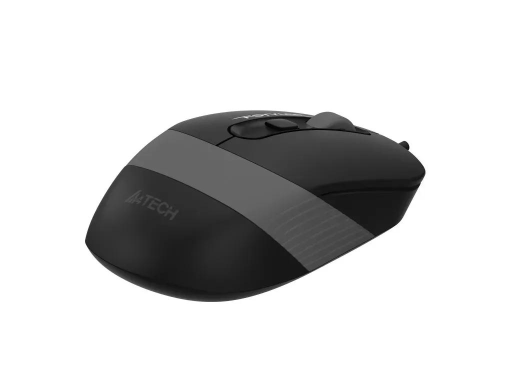 Миша A4Tech FM10S Grey/Black USB - мініатюра 5